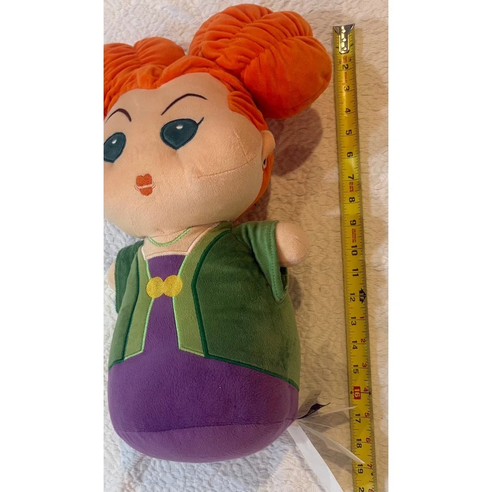 Disney Hocus Pocus Winifred‎ Sanderson Plush Doll 18 Inch Halloween Decor Green